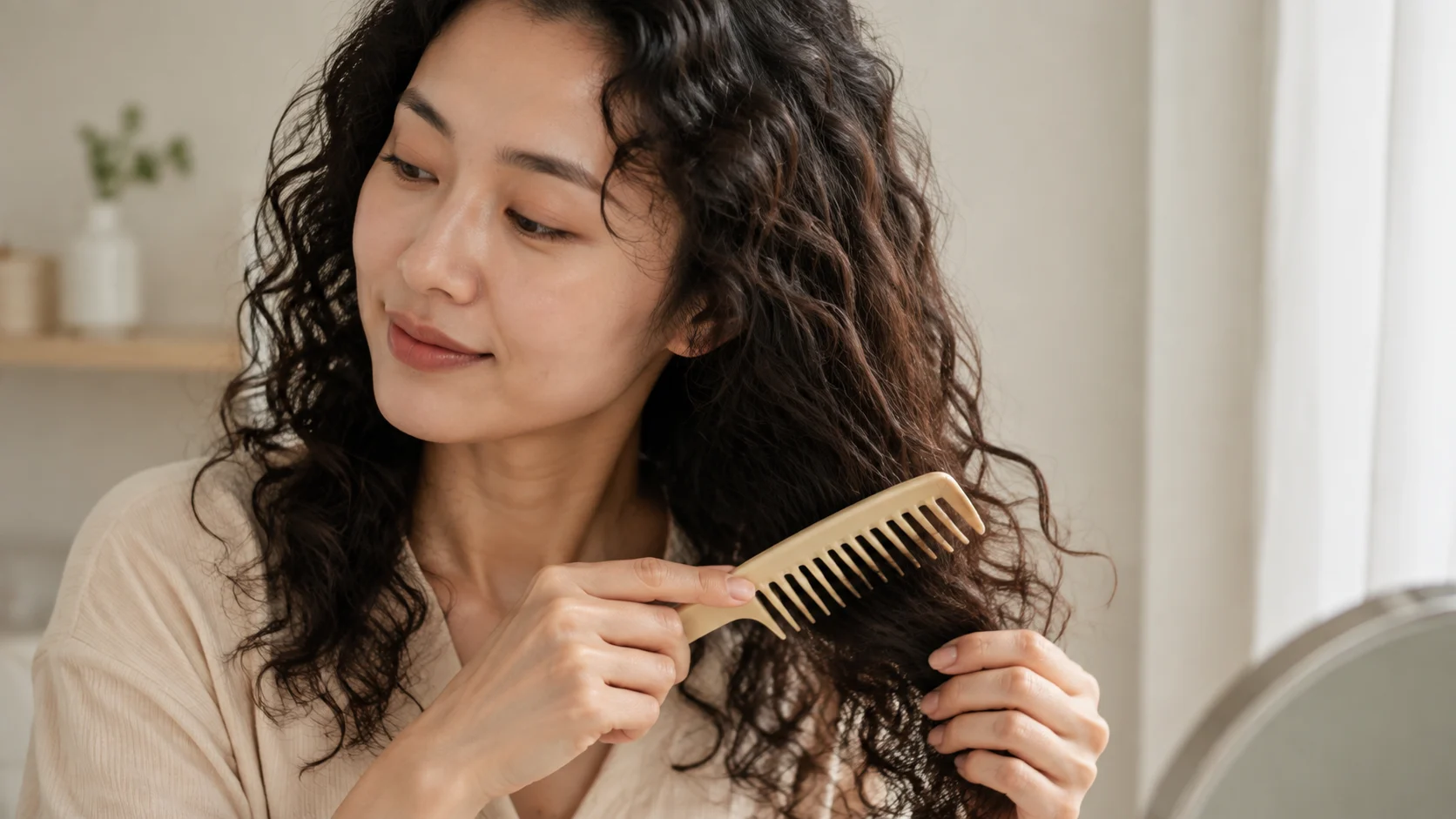 곱슬머리 관리