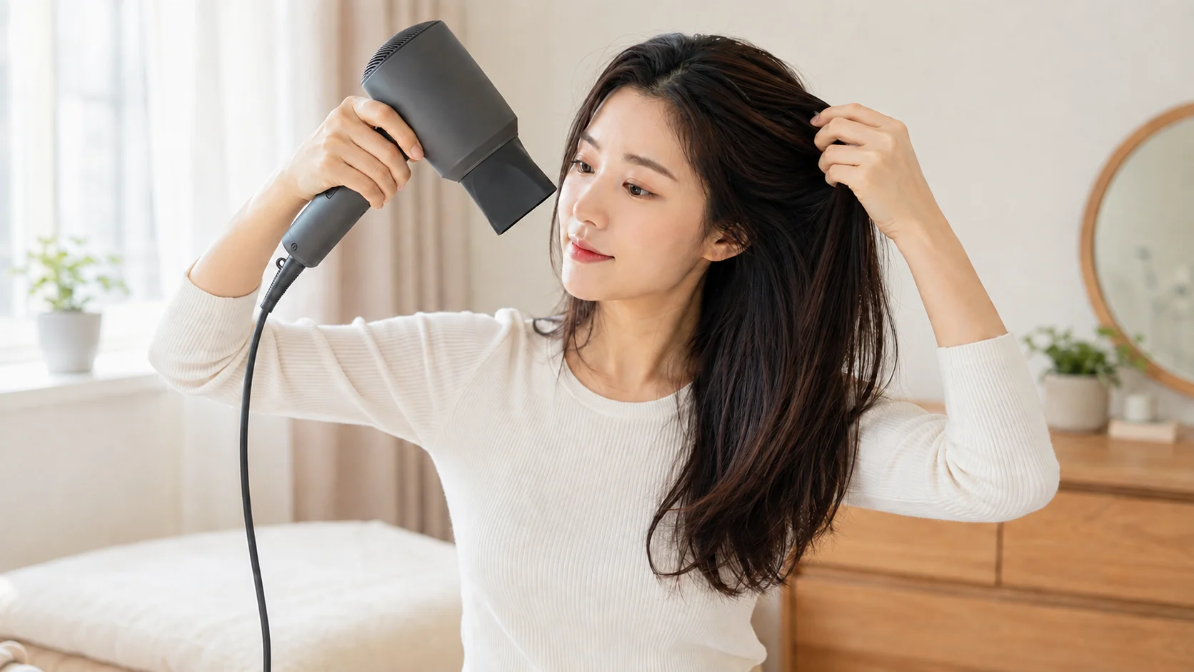 헤어드라이기 사용법